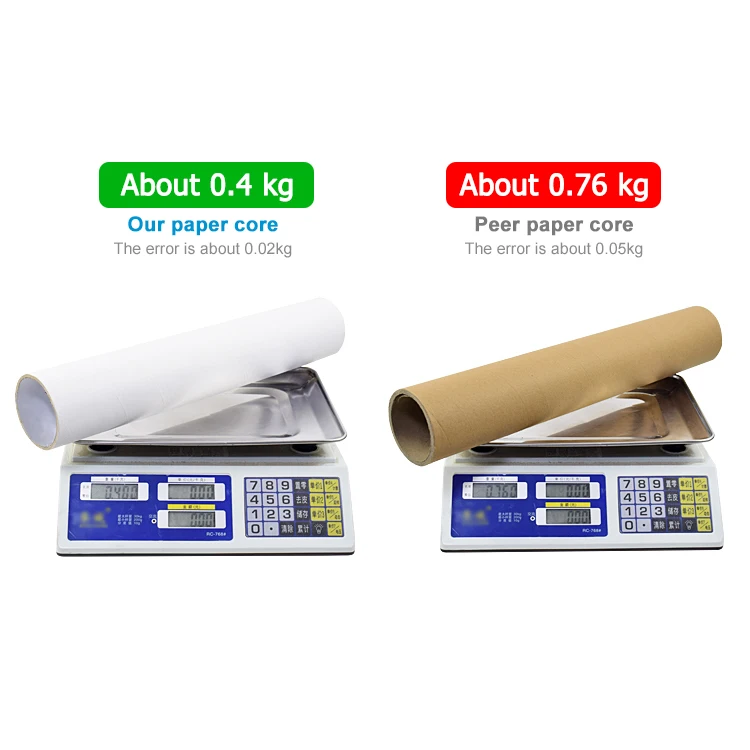 Blue Adhesive Plastic Film The weight of the middle paper column Blue Adhesive Plastic Film The weight of the middle paper column