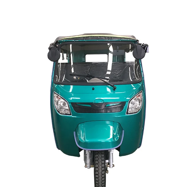Factory Direct Covered Tricycle Passenger Enclosed Tricycle Cabin 3 Wheel Motorcycle With Gas Engine