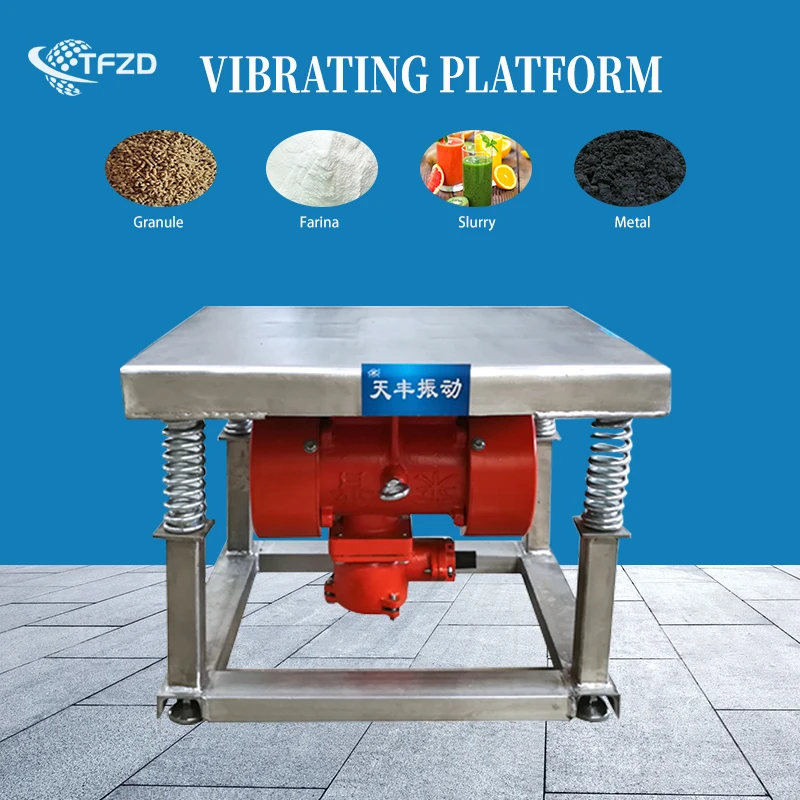 Compaction Vibratory Tables For Concarete Molds - Buy Vibrator Table ...