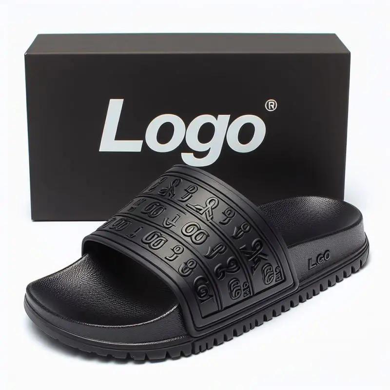 Pvc Slippernew Slipper Design 2024 Eva Rubber Sole Sheet Small Bags to Put Slippers in for Men Spaexs