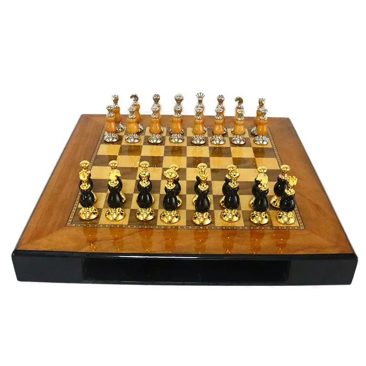 Buy High-End Luxury Metal Chess Sets