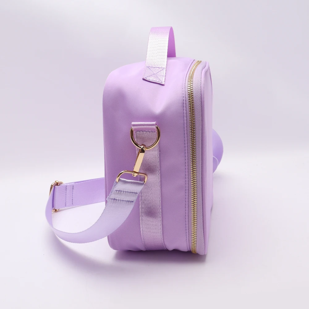 Keymay New Arrival Stock Rts 7 Colors Office Work School Picnic Beach Leakproof Cooler Tote Bag Freezable Lunch Box Cooler Lunch