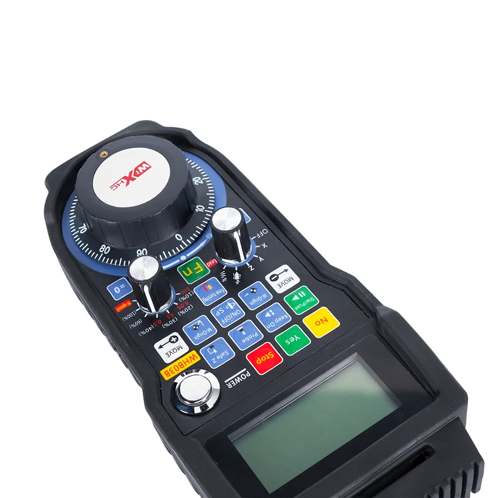 WiXHC Brand NC Studio Wei Hong System Use CNC Wireless Remote Controller 3axis MPG for CNC Router Lathe Machine 433MHZ