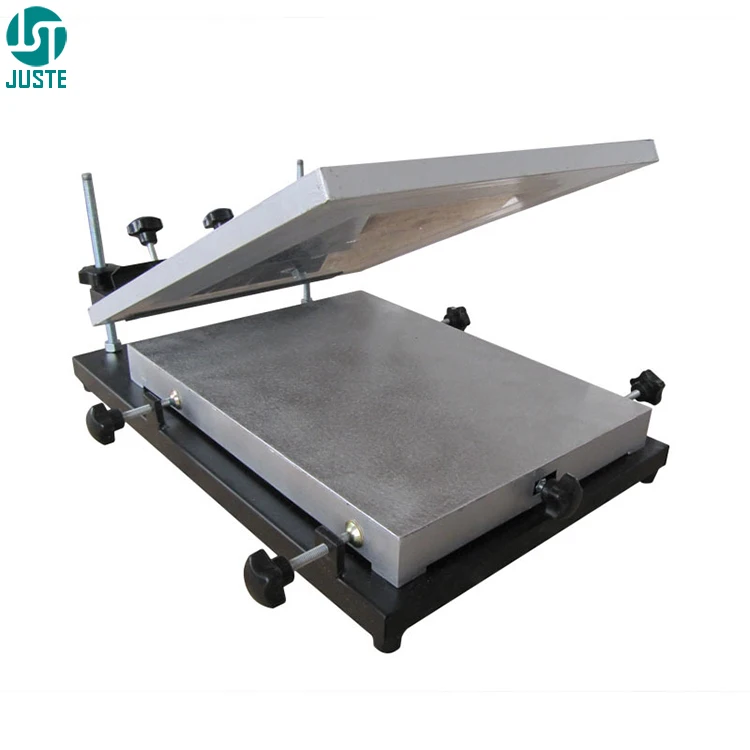 Manual Handheld Serigraphic Screen Printer Economical Industrial Plane Silk Screen Printing Machine for PCB Flag Toy Fabric