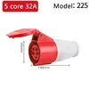 Mobile socket 5 core 32A