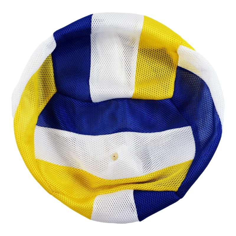 Kids Mesh inflatable ball Jumbo Volleyball Toy Soft Fabric Inflatable Custom Cloth Covered Balls