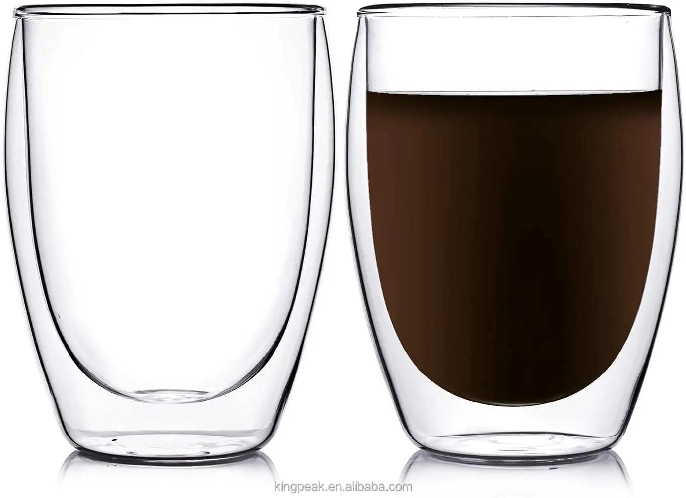 Double Walled Coffee Glasses Mugs Cappuccino Latte Glasses Cups For