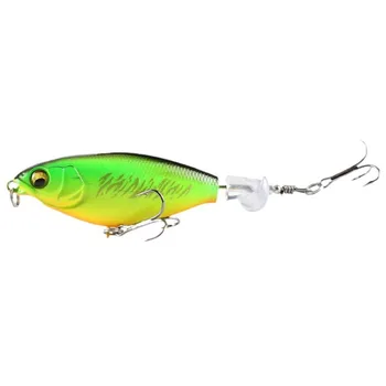 Metal Surface Tractor Lure Floating Pencil Propeller Bait 9cm/10g Long Cast Live Bait for Bass and Chub – Metal Jig – view 2