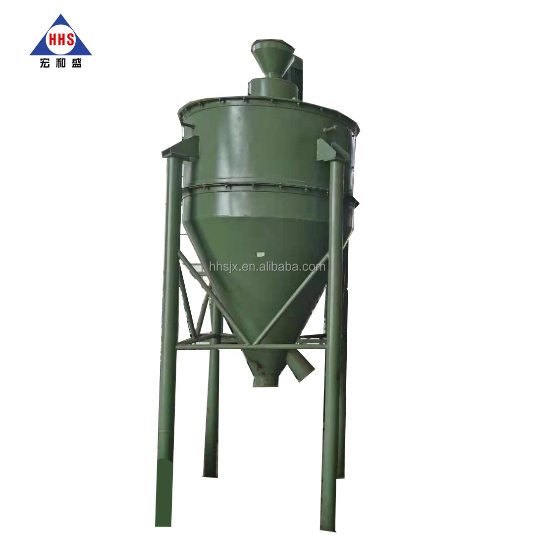 Scrap Tyre Nylon Fiber Separator Machine From Tyre Rubber Crumb