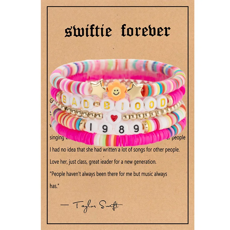 Fashion Designer Bohemian Charm Sets Swiftie Friendship Bead Bracelet