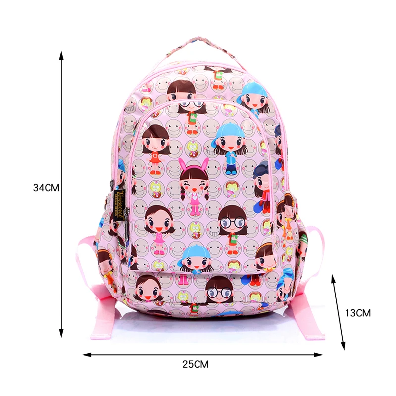 Printing Custom New Design Korean Cute Backpack Primary Child Cartoon Japanese School Bag