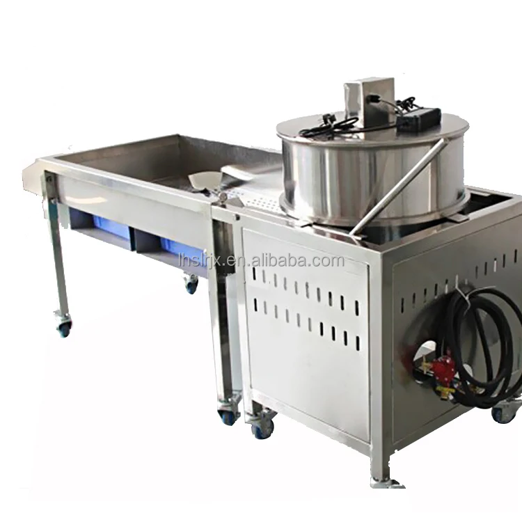 Factory Direct High Quality automatic gas popcorn machine 12v popcorn machine ce approved smart popcorn making machine
