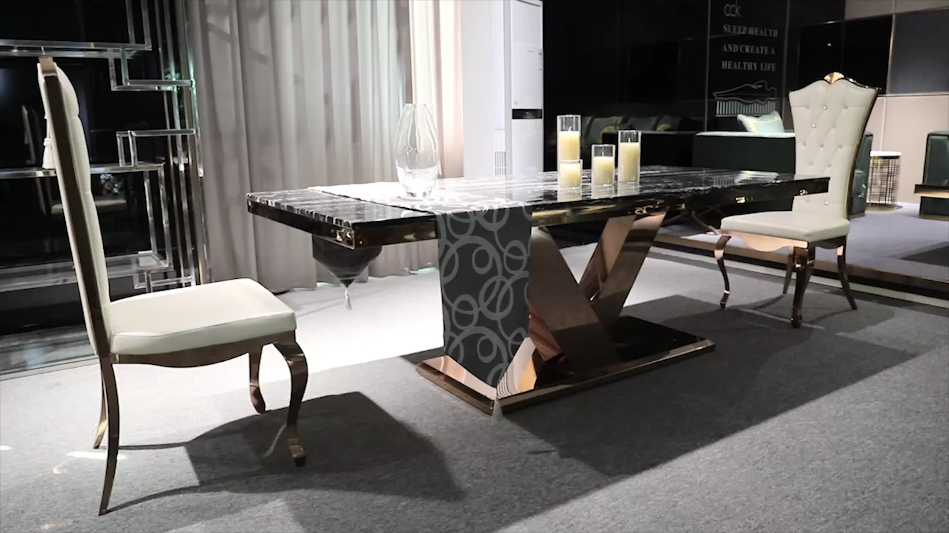 Modern White Marble Table Popular New Products Dining Room Furniture