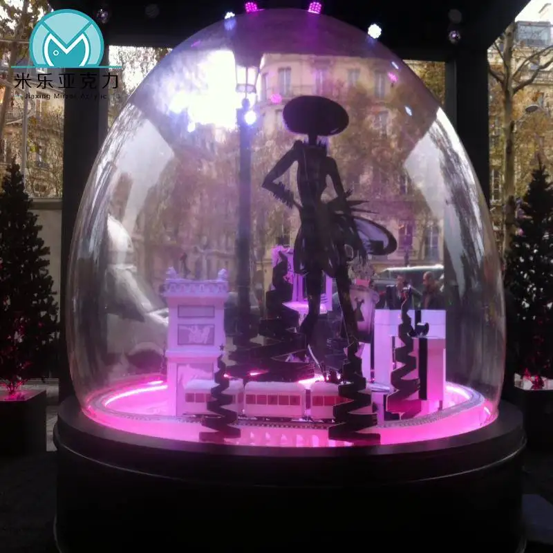 Professional Manufacturer Acrylic Large Plastic Oval Dome Buy