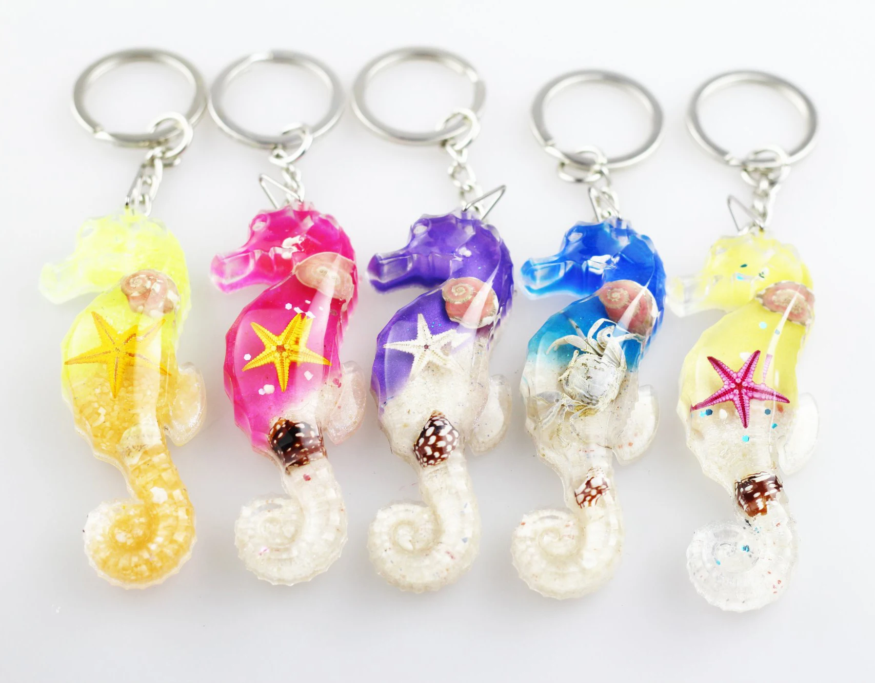 Wholesale Sea Creature Resin Key Chain Lululemon Key Chain Dolphin