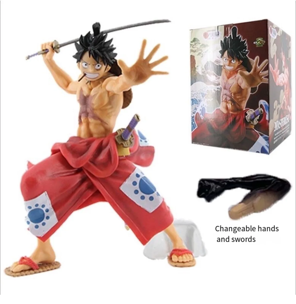 19 Style One Piece Action Figure Monkey.D.Luffy Anime Action