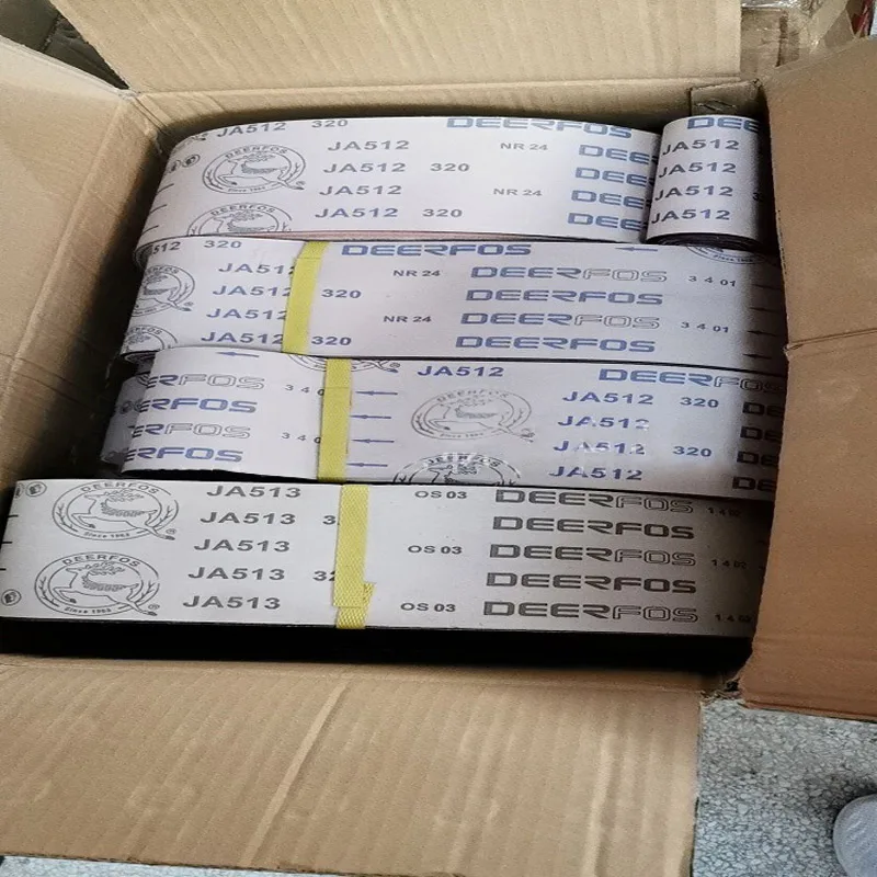 1 X 42 Inch Deerfos Xa167 Sanding Belt Abrasive 50x1250 Mm Grit 36 For