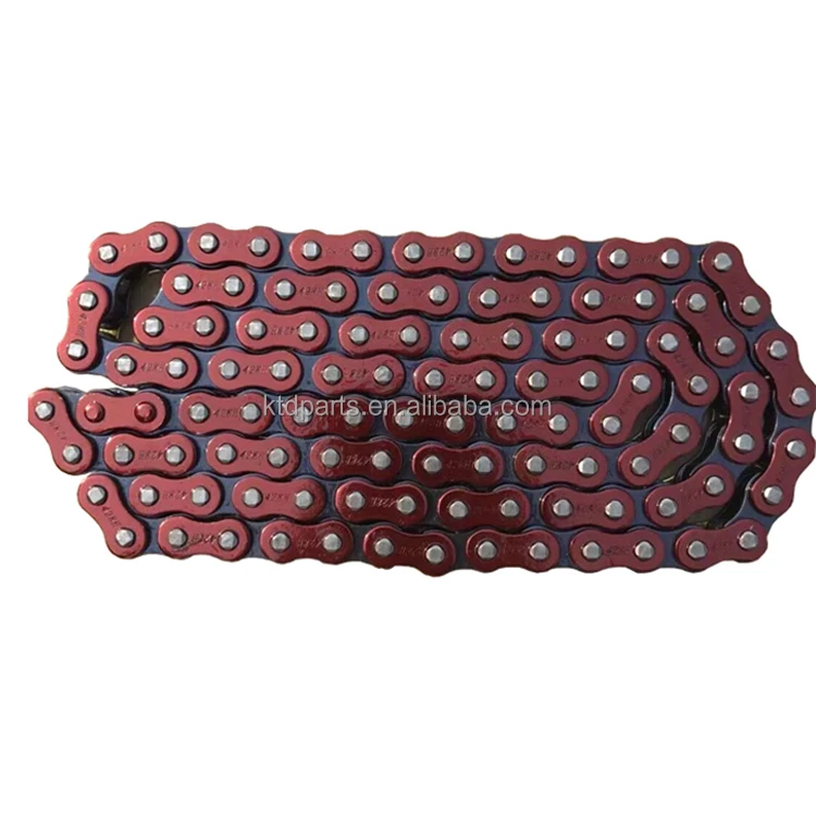 KTD High Quality Colored Roller Chain 428H 420H 428 420 Motorcycle Chain