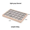 24 grid plate/dark gray flannel