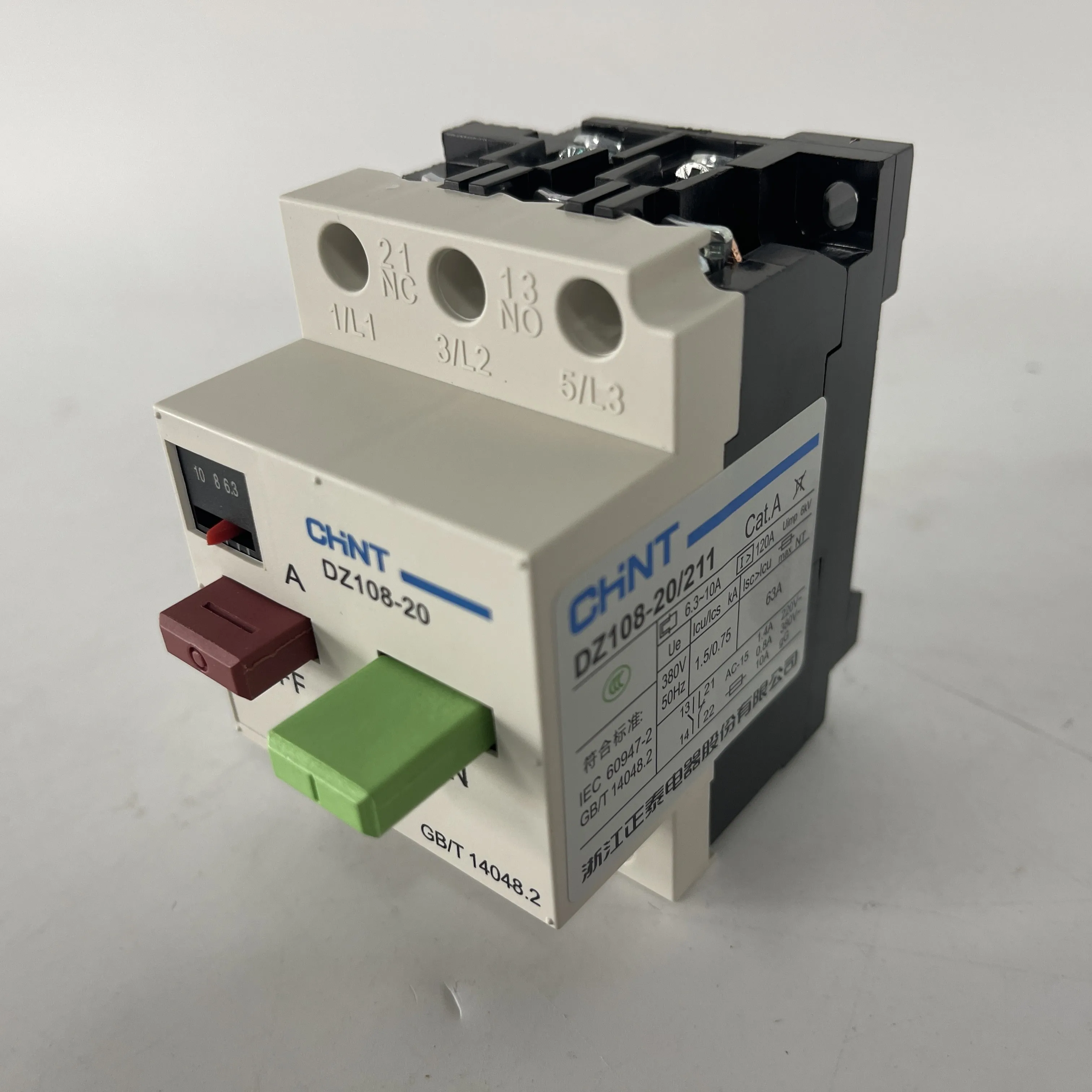 CHINT Motor Protection Circuit Breaker DZ108-20/211