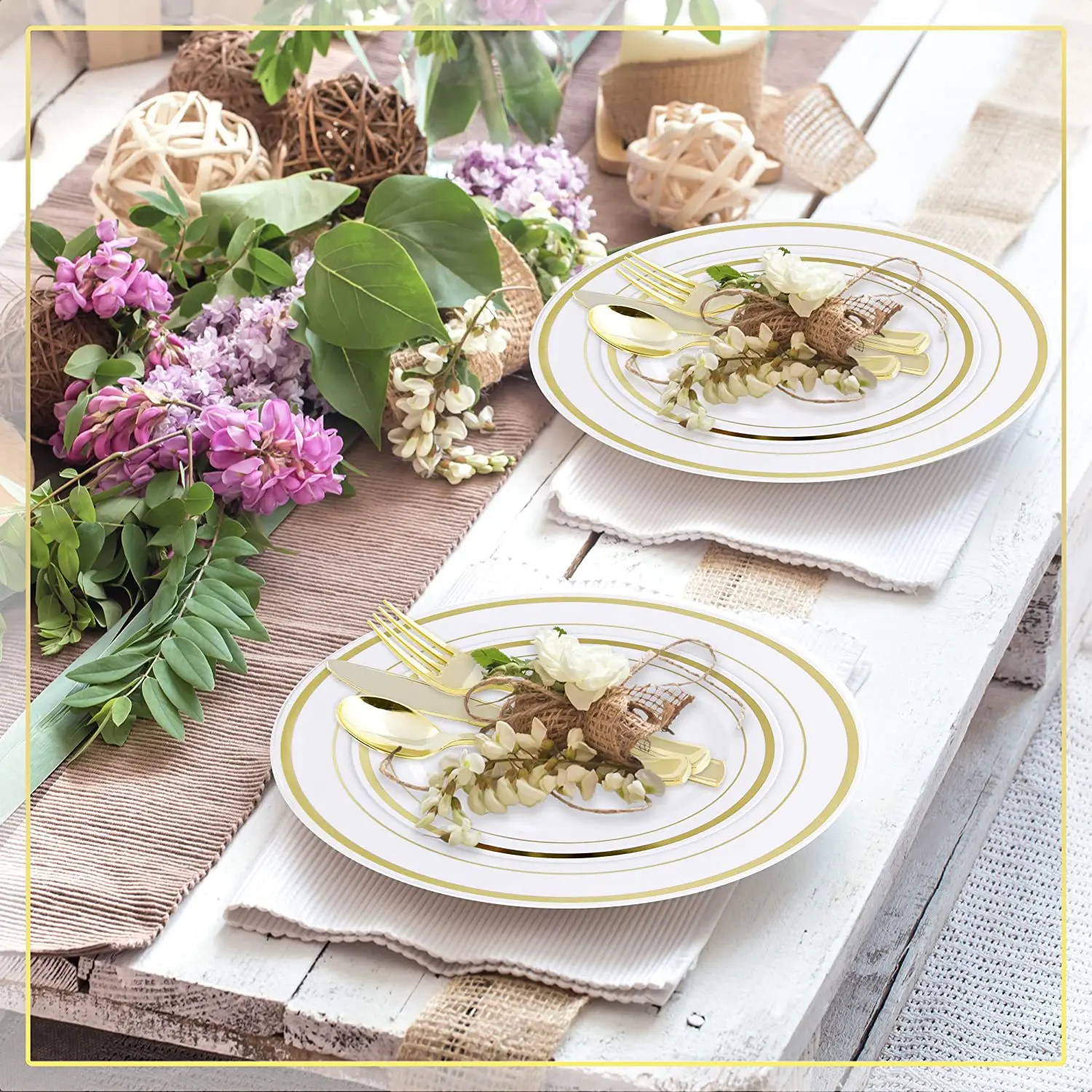 Wholesale Eco-Friendly Disposable Plastic Dessert Plates