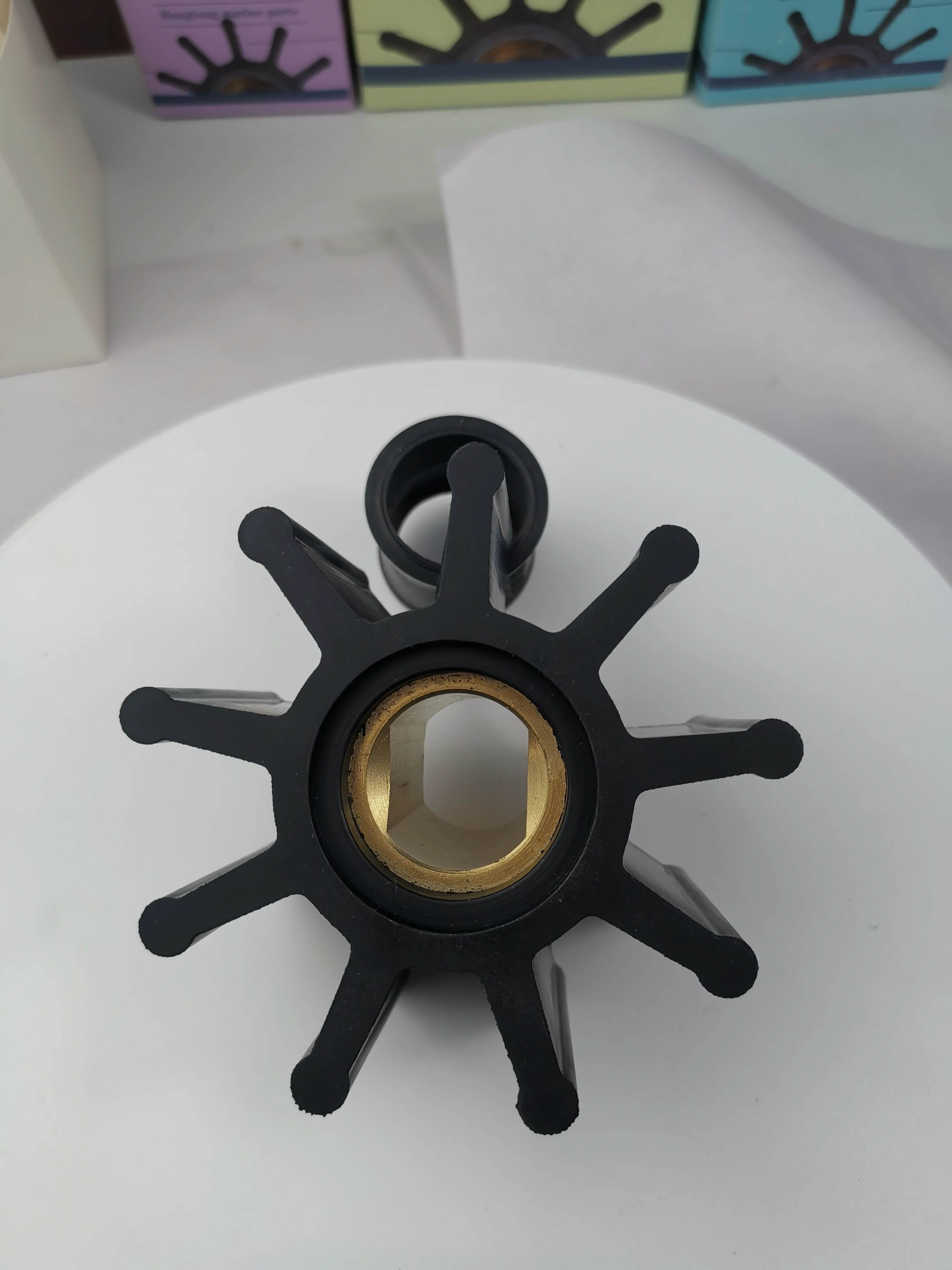 Bomba Marina Jabsco 6400-1051 - Impulsor Flexible, Bronce, Para Motores Caterpillar