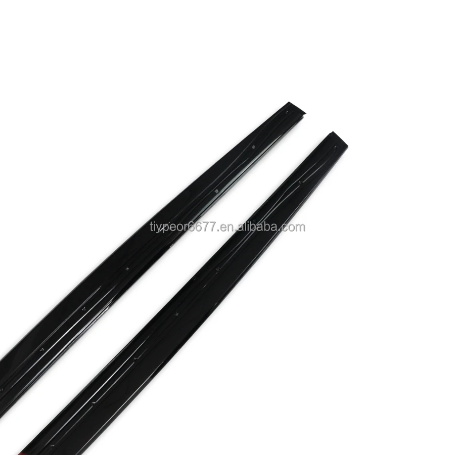 product tiypeor side skirts auto bodykit facelift accessories abs gloss black for bmw 4 series f32 2013   2020 m performance-7