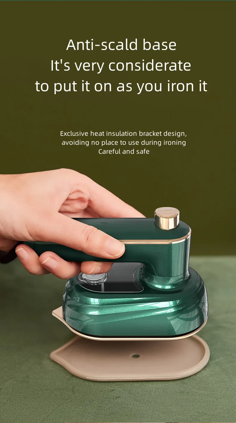 Mini Portable Travel Iron For Cloth Portable Fabric Clothing Steamer