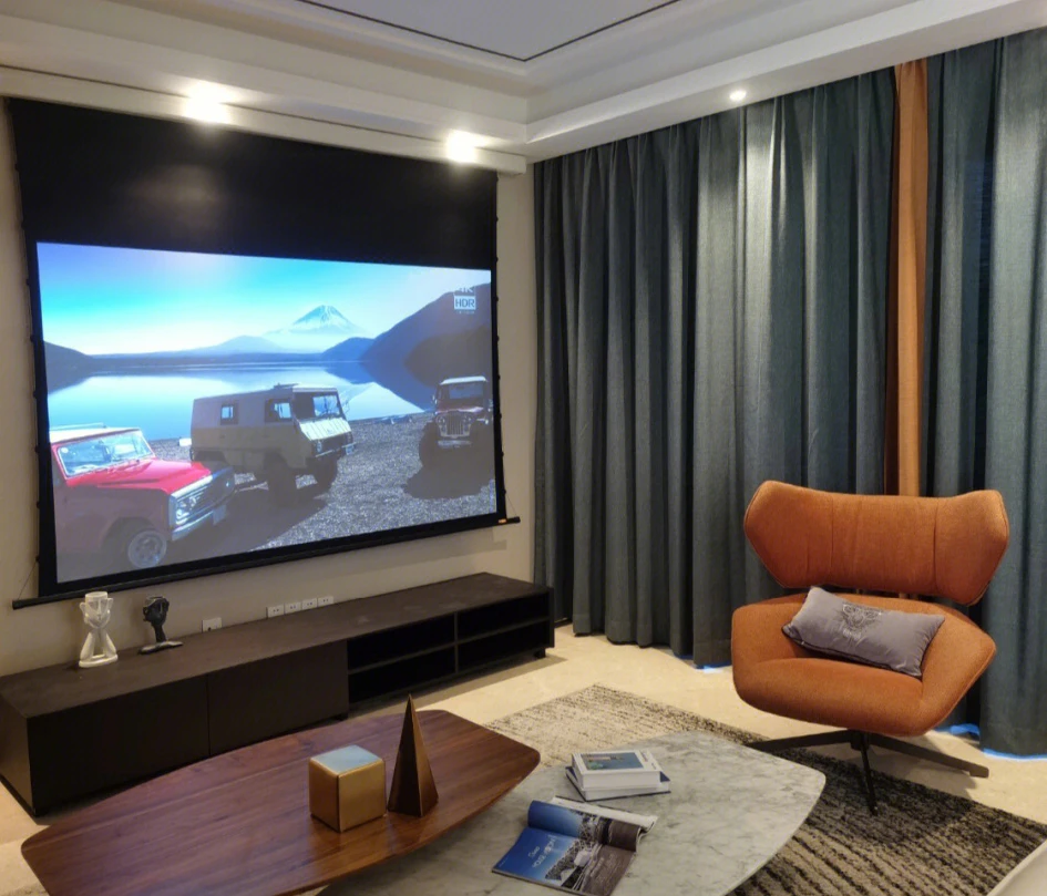 120～180インチ 4K 3D デイライトルーム対応 ブラックダイヤモンド