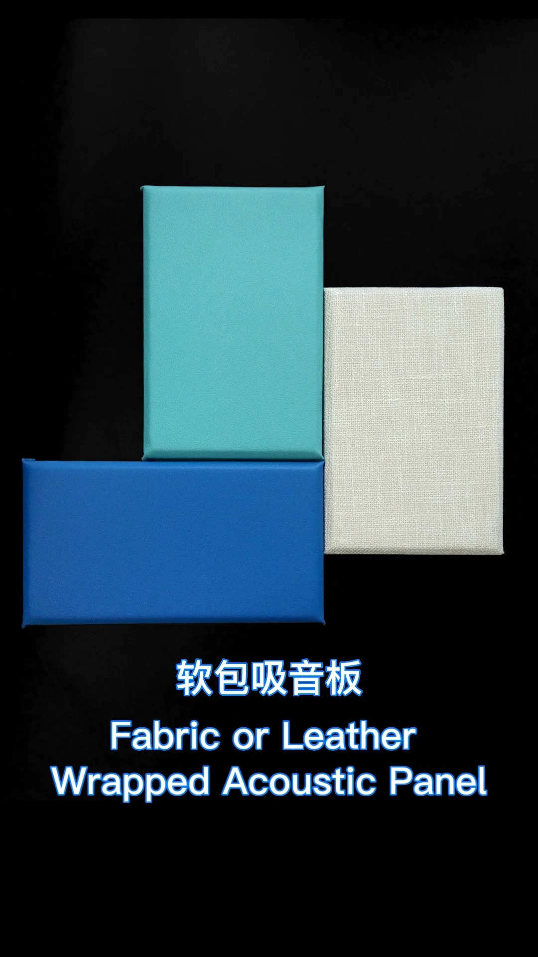 Eco-friendly Noise Absorption Fireproofing Panels Fabric Wrapped Wall ...