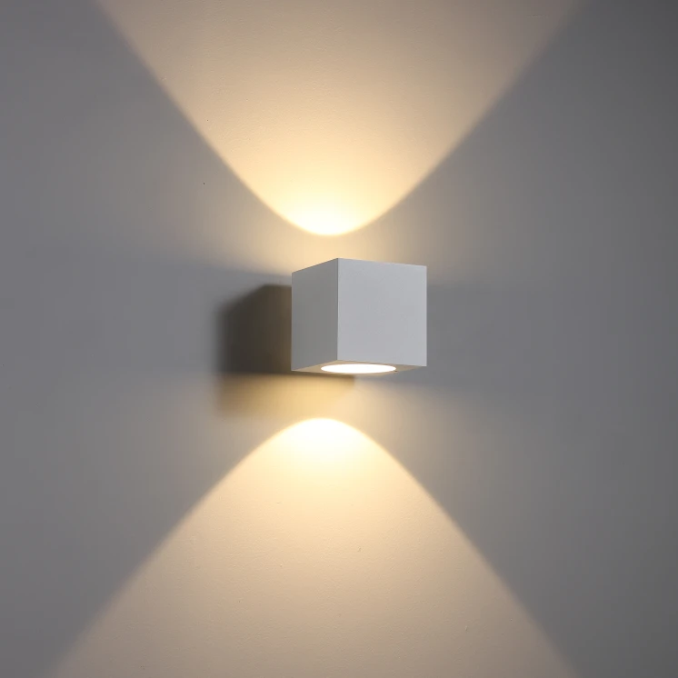 square up Down Two Ways Wall Washer Surface Mounted Led Wall Light