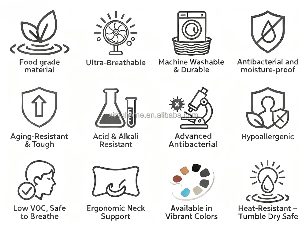 Wholesale Modern 200TC Comfortable Kids Neck Pillow Detachable Core ...