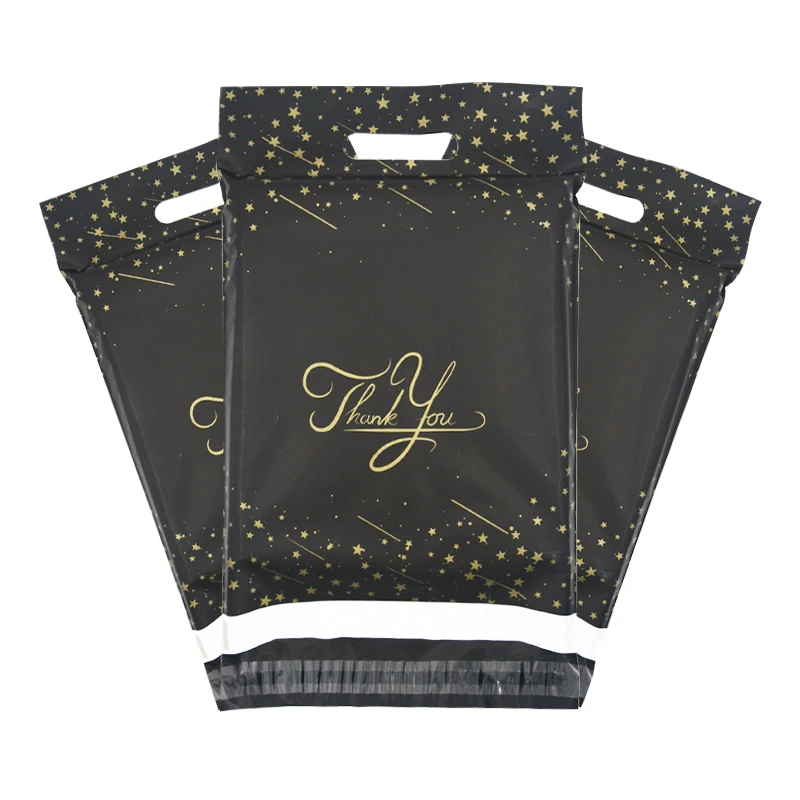 Mail Catcher Post Catcher Bag Packaging Bubble Mailer With Handle Poly