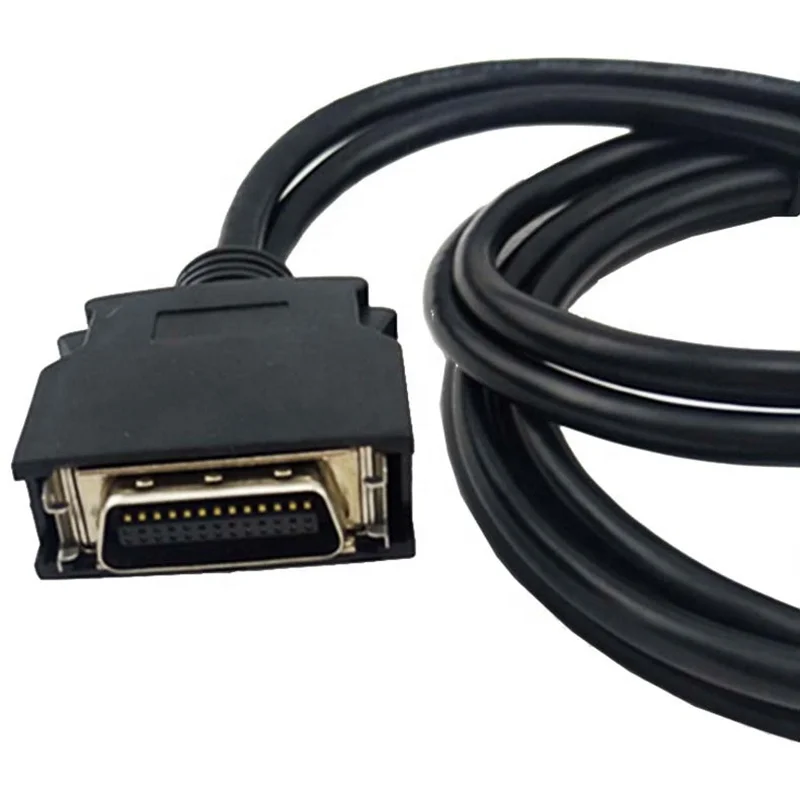 MDR 26 Pos Connector to CN 26 Pin SCSI Shielded Cable with Latch Clip