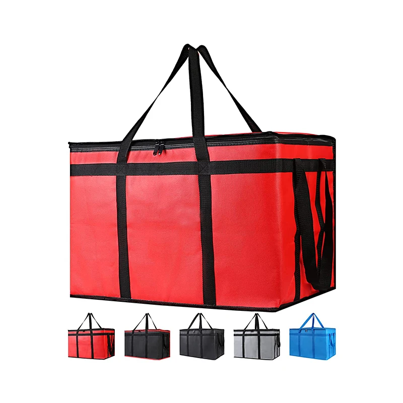 Insulated Food Delivery Meal Grocery Tote Insulation Bag For Hot And ...