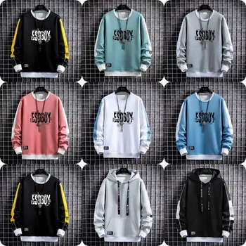 2025 New fashion popular custom design cotton men's autumn hoodies