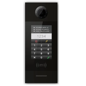 7inch Capacitive Touch Screen Smart Video Intercom for Apartments with APP Support Room Number or Name List Configuration