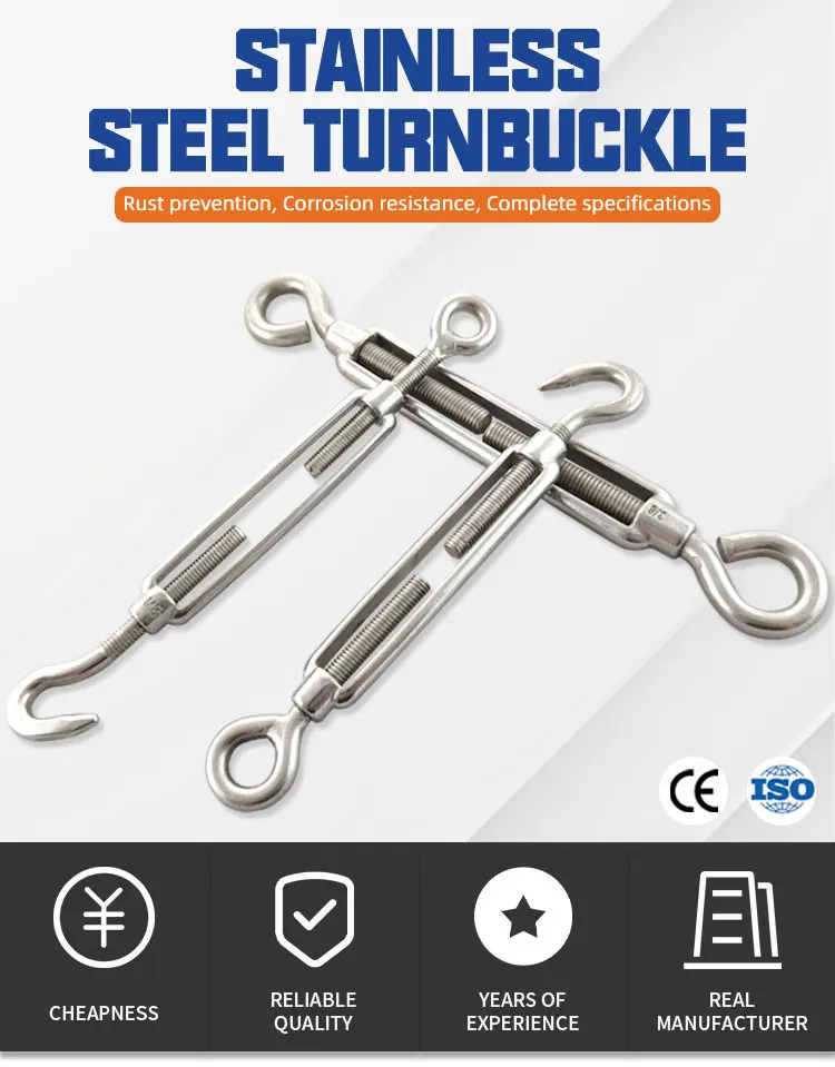 Stainless Steel Open Body Din1480 Turnbuckle Buy Din1480 Turnbuckle