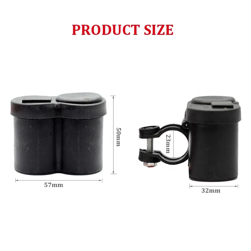 12v Motorcycle Cigarette Lighter Socket Waterproof Handlebar Mount