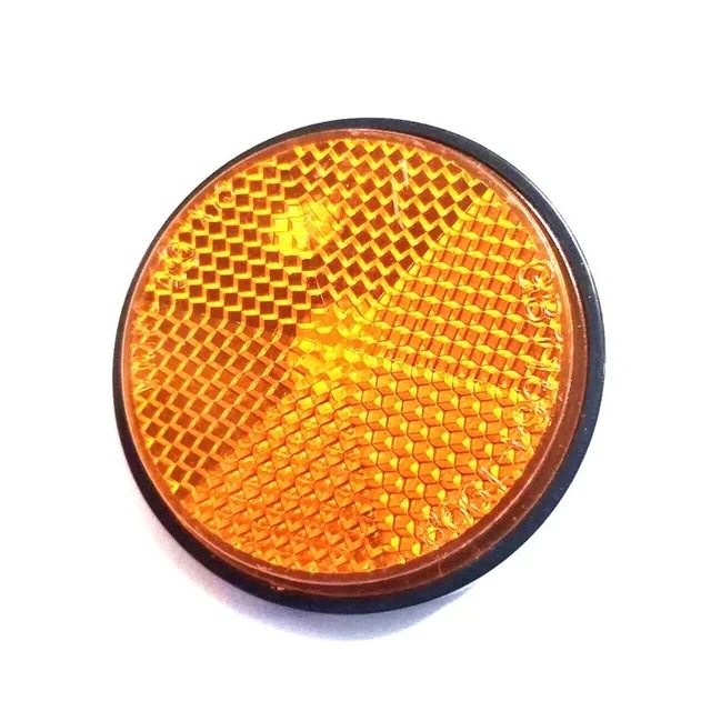 Circular Reflector Universal Car Trucks Motorcycle ATV Bikes Bicycle Reflector Safety Reflector Motorcycles Accessories