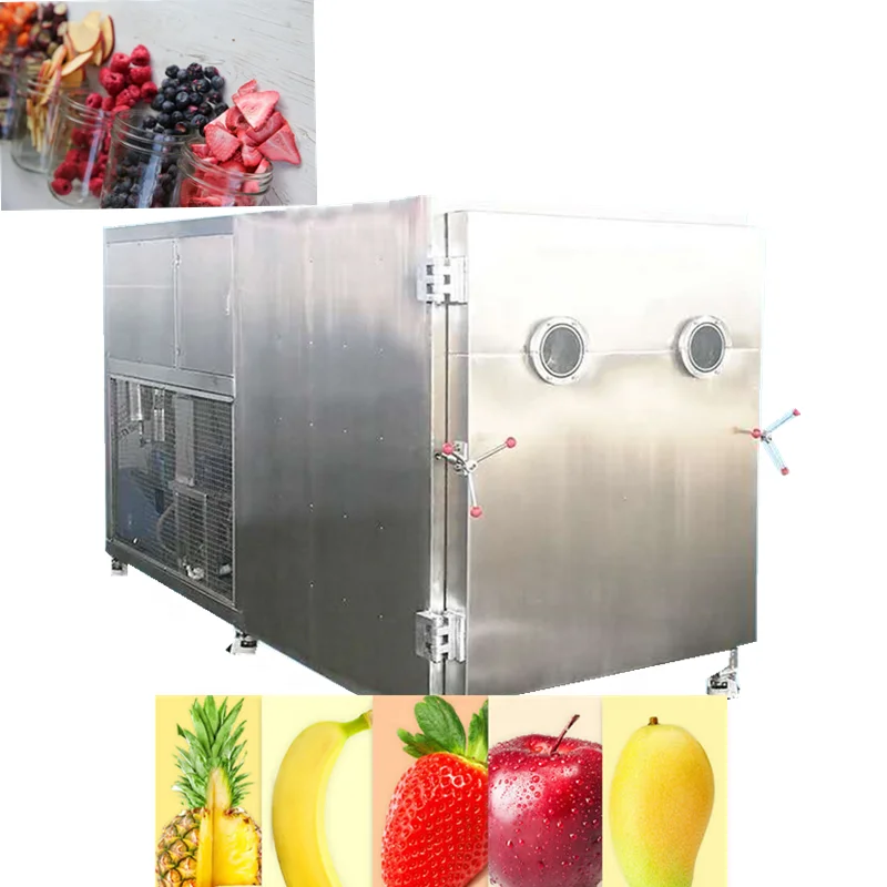 China Fruit Food Vegetable Candy Vacuum Freeze Dryer Machine