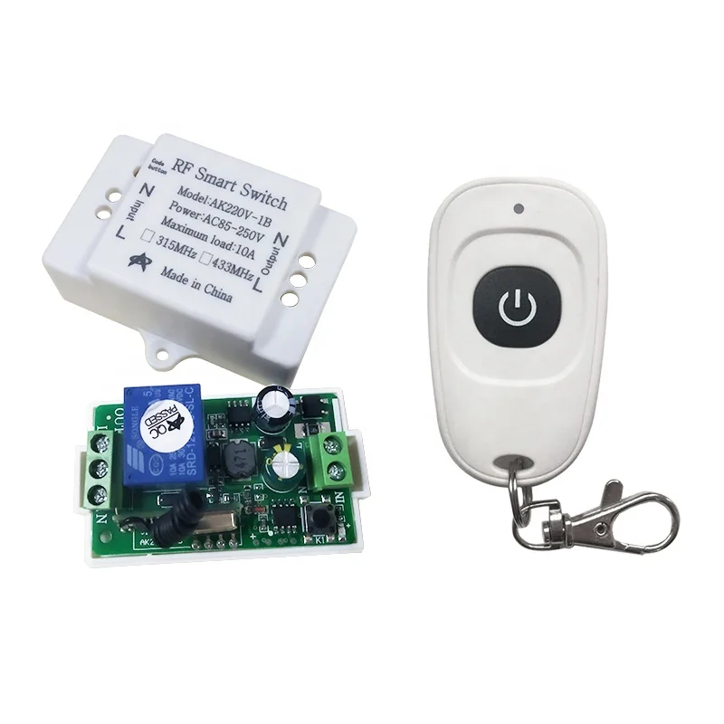 Wireless remote control switch 433mhz RF USB Lamp Fan Supply