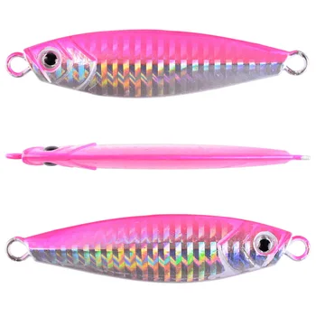 OEM High Quality Jig Slow Speed Metal Lead Saltwater Fishing Fast Vertical Jigging Lures Metal Jig with Hooks – Metal Jig – view 3