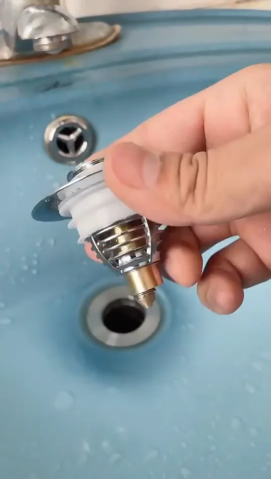 Stainless Steel Uk Universal Bounce Core Sink Filter Bathroom Drain