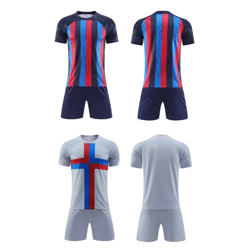 Latest 20222023 Season Football Shirt Set Club Soccer Jersey Barcelona