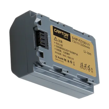 FB-CAPTOR-S-NP-FZ100(V)2250)Battery 2250mAH New Upgrade for Canon Professional Indoor Universal Camera Battery detail image