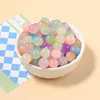 Perles photosensibles à changement de couleur de 8 mm, 6 couleurs aléatoires