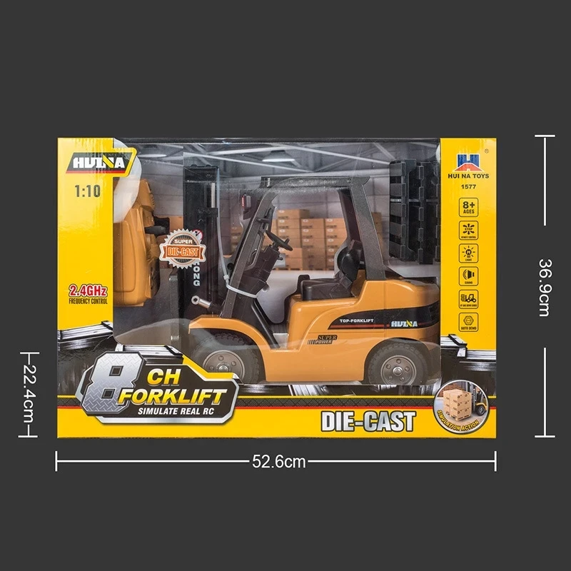 Huina 1577 RC Forklift Truck - Fun & Educational Toy