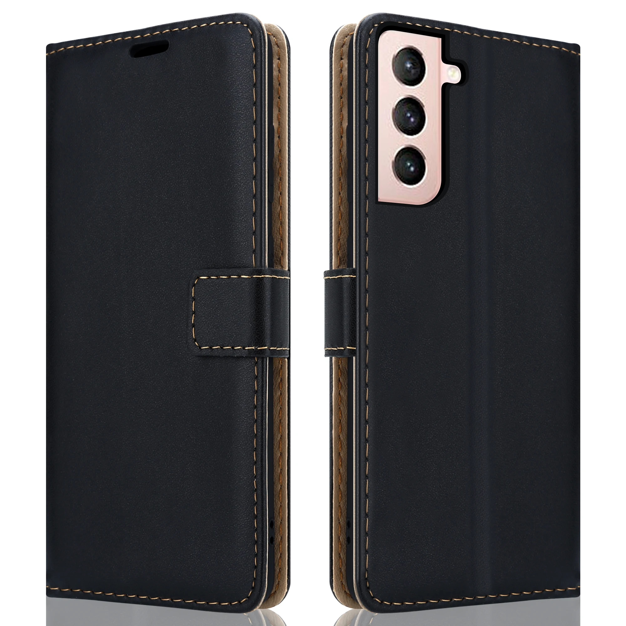 Pu Leather Phone Case With Card Holder Wallet For Samsung S21 Shockproof Phone Case For Samsung S21 Plus Buy Business One Hundred Grain Pu Leather Case Mobile Phone Case For Samsung S21 S30 Mobile Phone