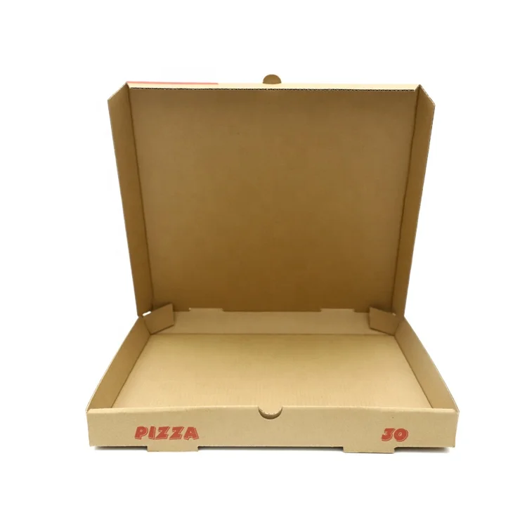 GreenBox 10 Recycled Pizza Boxes w/ Built-In Plates & Storage Container